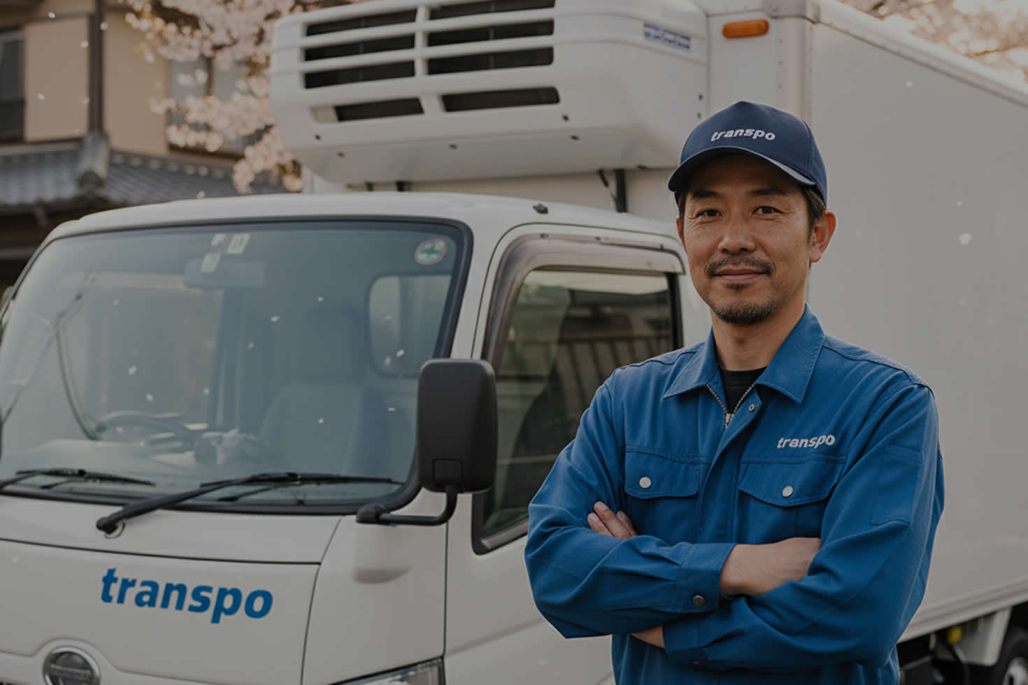 笑顔の物流スタッフ